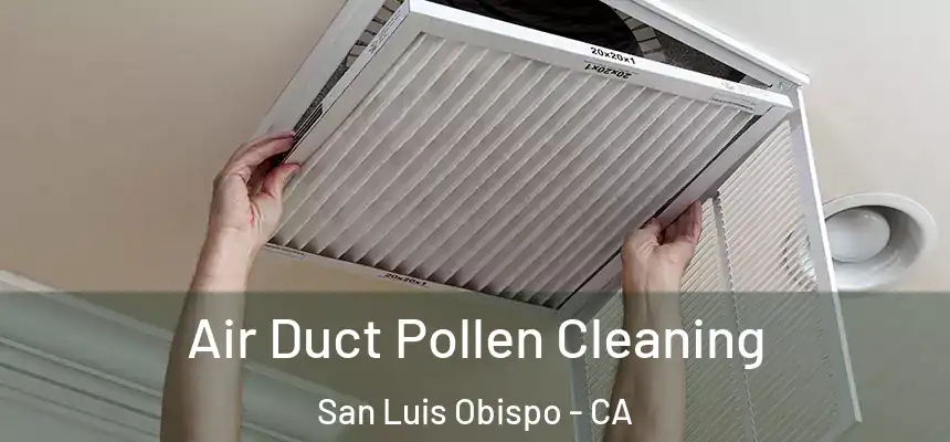 Air Duct Pollen Cleaning San Luis Obispo - CA