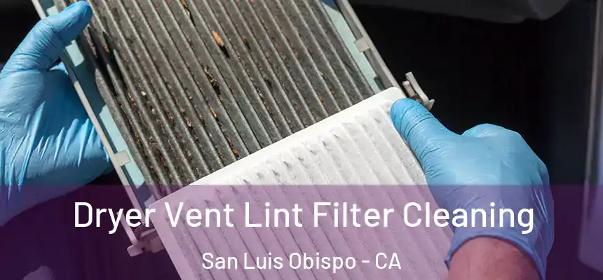  Dryer Vent Lint Filter Cleaning San Luis Obispo - CA